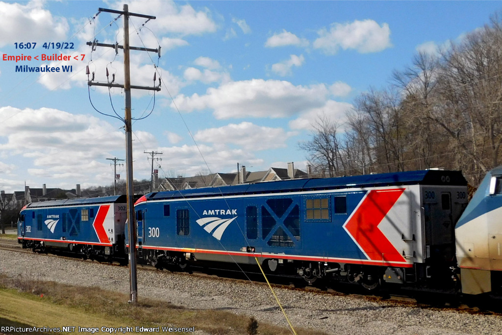 Two Chargers lead Empire Builder 7